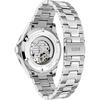 BOSS Troper Schwarz Edelstahl Silber Herren Automatik Uhr 1514202