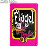 Flugel Beer Tin Sign Let the Duck Out Sign Drink Metal Posters Iron Painting Vintage Sign Home Decor for Bar Pub Club Man Cave