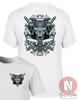 Fresco Samurai Camiseta Guerrero Ninja Bushido Japonés Estilo