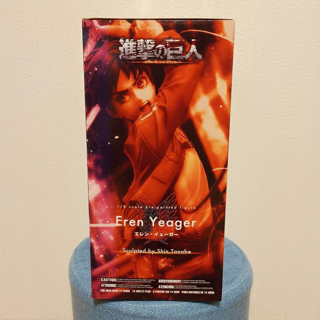 [USED] Attack On Titan / Eren Yeager / 1/8 Scale Figure