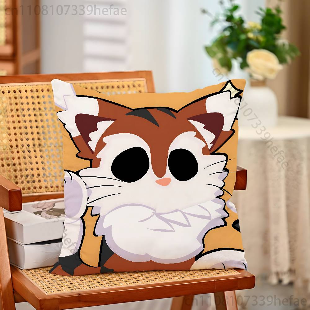 AAdopt Me Game Pillow Cases for Bedroom Living Room Sofa Home Decor Polyester Cushion Cover with Zipper