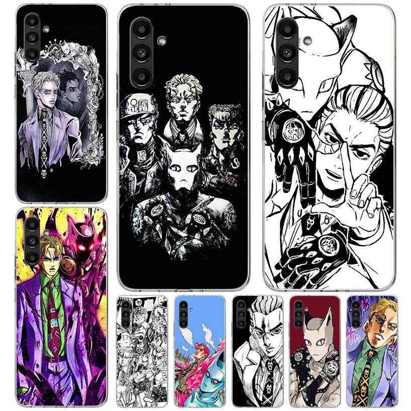 JoJo Kira Yoshikage Killer Queen Phone Case For Samsung Galaxy A13 A14 A15 A16 A17 A53 A54 A55 A56 A57 A33 A34 A35 A36 A37 A23 A