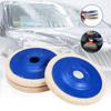 100mm 4 Inches Wool Polishing Buffing Grinder Pad Blue Polisher Buffer Disc Buffing Wheel Wool Polishing Wheel Buffing Pads