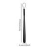 Shoe Horn Dressing Aid Flexible Long Handled for Women Men Elderly Kids Black