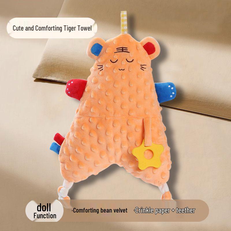 Soothing Baby Sleep Aid Teether Puppet - Rabbit Doll Towel