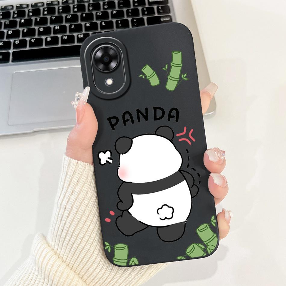 For OPPO A17k A17 2024 New Cute Cartoon Pattern Soft Silicone Case For Oppo A17 A 17 17k CPH2471 CPH2477 Protective Phone Cases