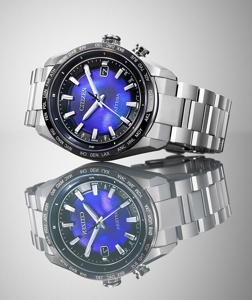 Citizen Ceas de mână pentru bărbați ATTESA Radio Controlat Super Titan Perpetual CB0288-65L