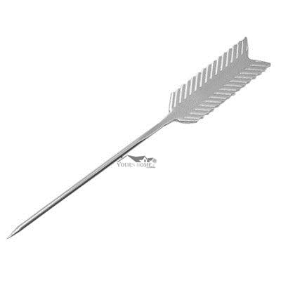 1 Piece Fruit Cocktail Pick Stick Stainless Steel Fruit Sticks Bar Tools Drink Stirring Sticks Martini Pick Party Barware
