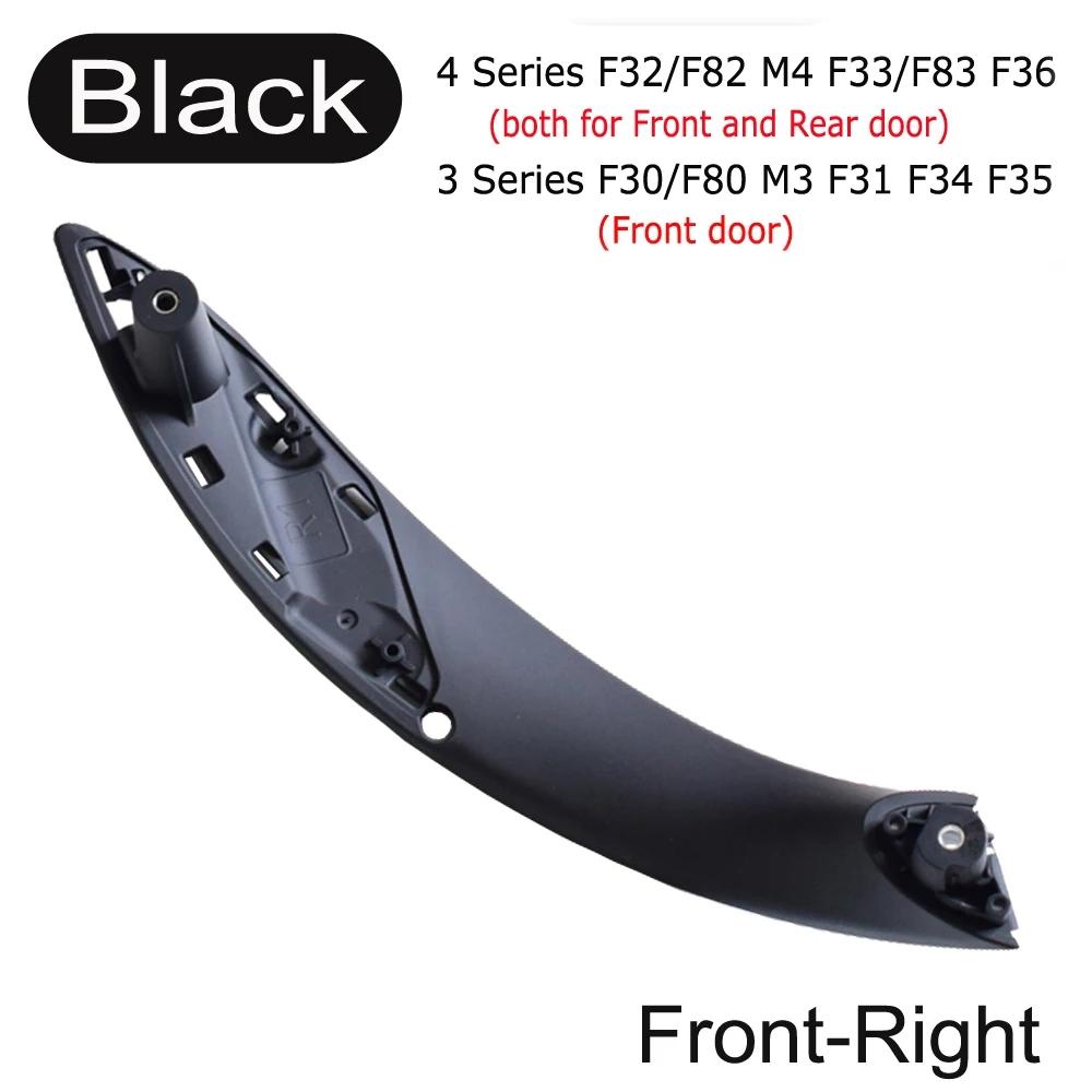 Garniture de Poignée de Porte Intérieure de Voiture Panneau de Tirage pour BMW F30 F31 LCI Série 3 F80 M3 F32 F34 F35 F36 F82 M4 316d 316i 318d 320d 320dx