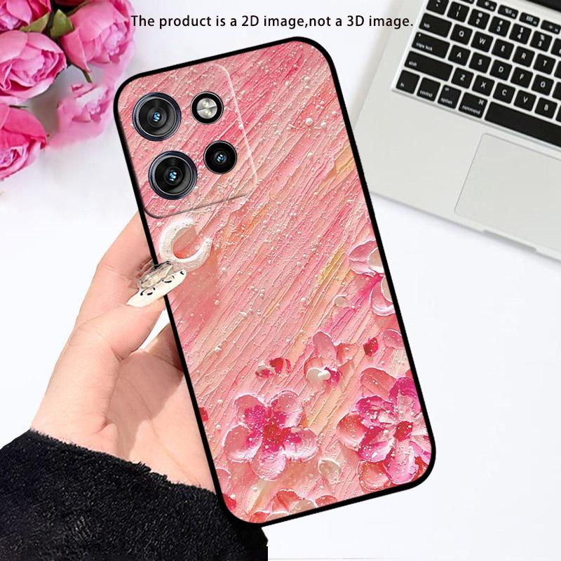 Für Motorola Edge 50 Neo 60Neo Hülle Mode Ölgemälde Silikon Weiches TPU Handyhülle Für Moto Edge60 Neo 50Neo 5G Fundas Coque