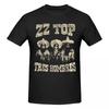 Zz Top Tres Hombres Grappige T-shirts Grafisch Y2k Anime Op Maat Unisexs Wounisex T-shirt Kleding