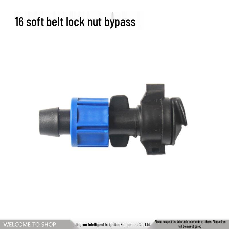 16-teiliges Tropfbewässerungs-Zubehörset: Verbinder, Sprinkler, Band und T-Stücke für die landwirtschaftliche Bewässerung