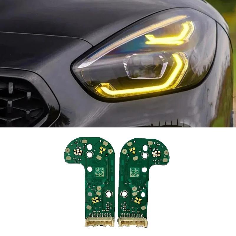 Yellow Angel Eye DRL Boards for 2024 BMW Z4 G29 LED Headlight Daytime Running Light Turn signal Module