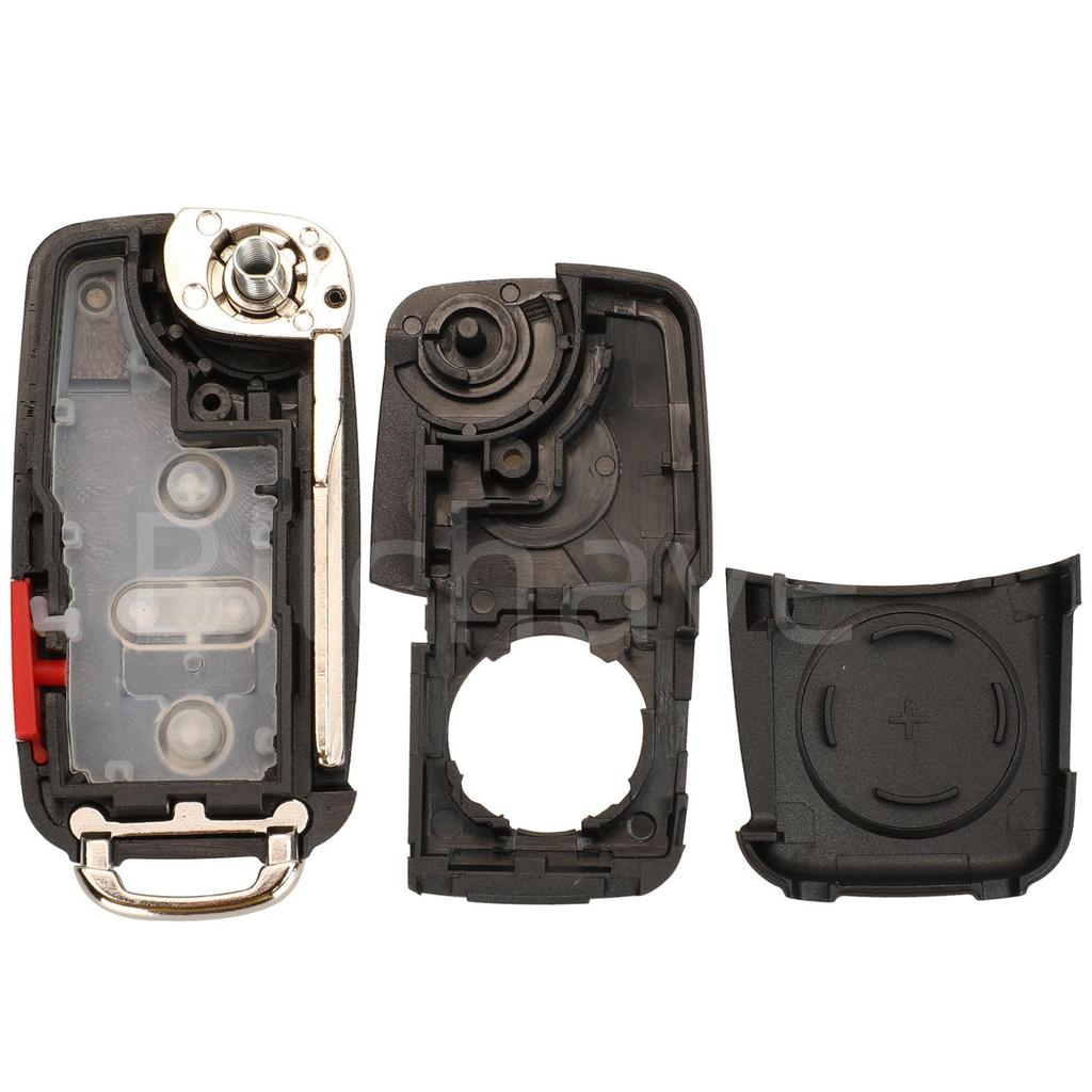 Volkswagen 4/5-Button Key Shell for Tiguan, Golf, Sagitar MK6, Polo Remote Key