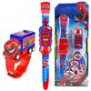 Reloj de Proyección Electrónico de Juguete para Niños de Spider Man Con Pantalla de Hora Para Juego Interactivo