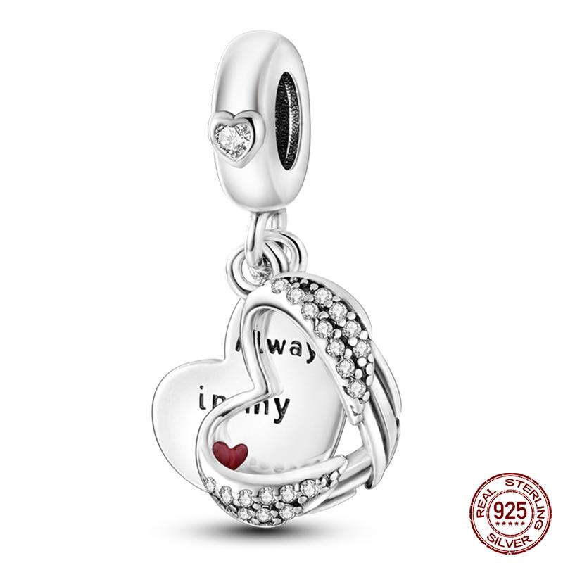 S925 Silver Fashion Camera Coffee Cup Flower Charms Beads Fit  S925 Original Bracelet DIY Birthday Jewelry Making For Women