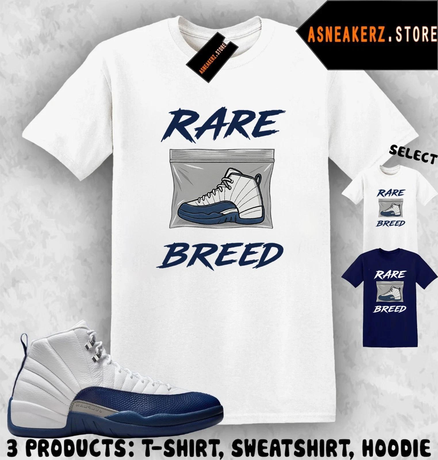 Футболка в тон кроссовкам AJ 12 French Blue 2025 Matching Tee Футболка Rare Breed S