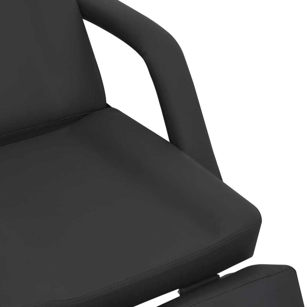 Vidaxl Cosmetic Treatment Chair, Eco-Leather, Black 180X62X78 Cm