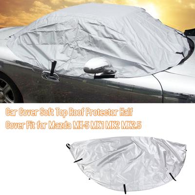 Fit for Mazda MX-5 MK1 MK2 MK2.5 Car Cover Soft Top Roof Protector Half Cover
