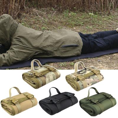 200x75CM Outdoor Picnic Blanket Portable Waterproof Sand-proof Beach Mat Foldable Rectangle Camping Moisture-proof Mat with Carry Strap