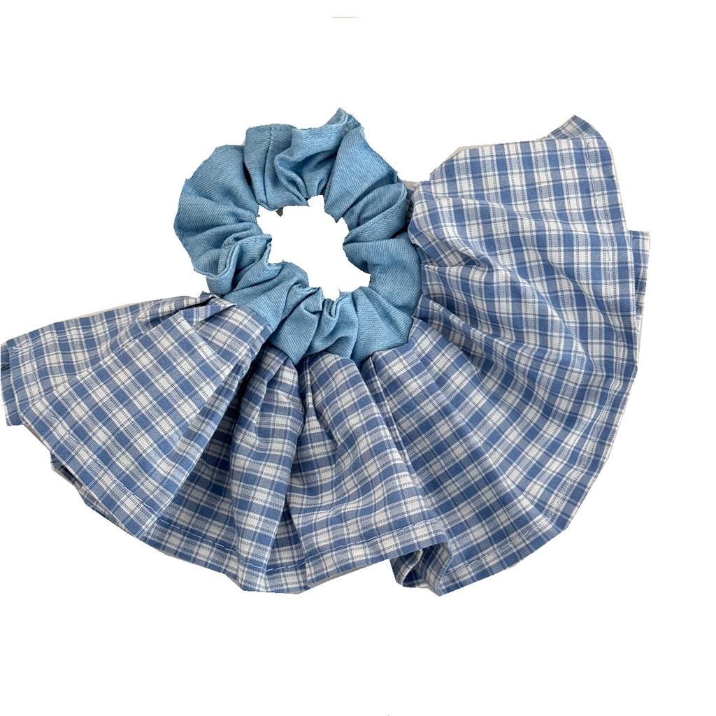 Large Big Hair Bands for Girls Women Ties Accessories Korean Elastic Scrunchie Rubber Vintage Popular Leading Fashion Kpop