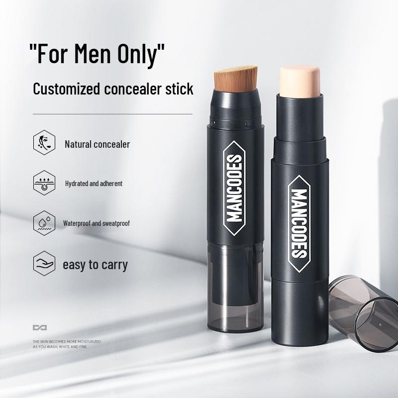 

Left Yan Right Men s Double-Headed Waterproof Concealer Stick for Natural Contouring