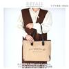 Legato Largo A4 Lusso Tote Bag LG-E1504, Women's, Navy