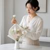 Irregular Flower Bouquet Vase Desktop Ornament Nordic Style Flower Display Container 3D Printing Desktop Flower Vase Gift
