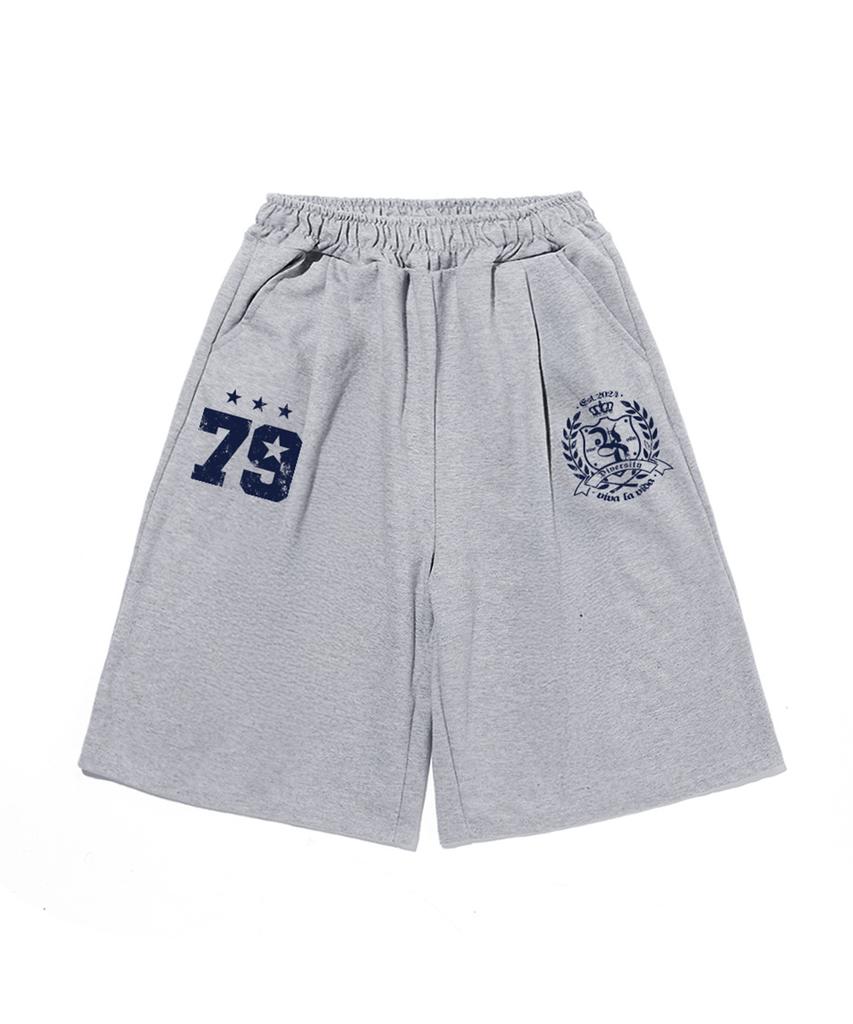 Bibalabida Fade Wide Bermuda Sweatpants