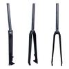 Full Carbon Fiber Bike Road Fork Bicycle Parts Hard Fork 700C Disc Brake Tapered / Straight Super light 400g +/_ 20g