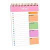 Twin Wire Binding Planner Notebook 104 Pages 5.5x8.66Inch Portable Journal Daily Planner Writing Notepads For Planning