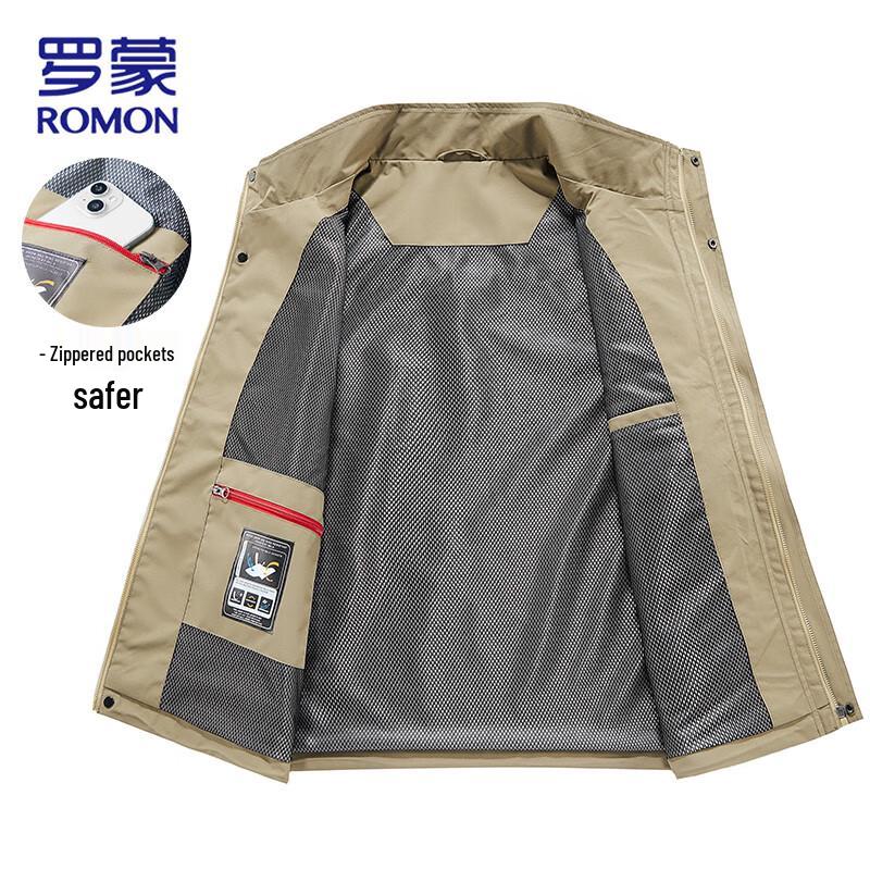 Romon Men's Multi-Pocket Outdoor Vest