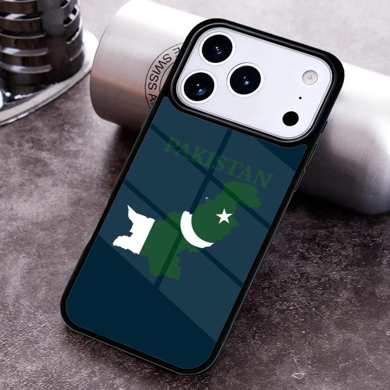 

Чехол для телефона с флагом Пакистана для iPhone 17 16 15 Pro Max Air 14 13 12 11 Plus Ударопрочный Capa Чехол iPhone 14 Pro Max
