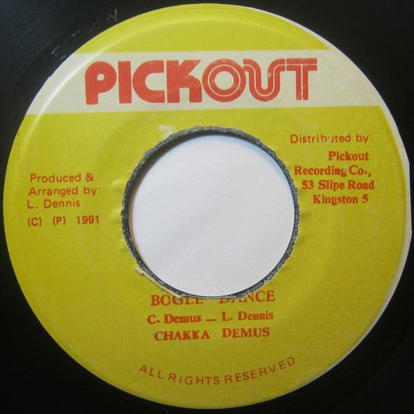 

7inch Record CHAKA DEMUS - Bogle Dance NONE Pickout 1991 Japan Reggae, Ska & Dub Used