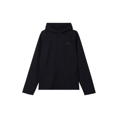 Giacca Sportiva da Corsa con Cappuccio con Logo Storm Stampato da Uomo Giacca Nera 1376795-001