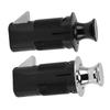 Cabinet Lock Zinc Alloy ABS Secure Round Embedded Push To Open Lock for File Drawer Cupboard Mailbox