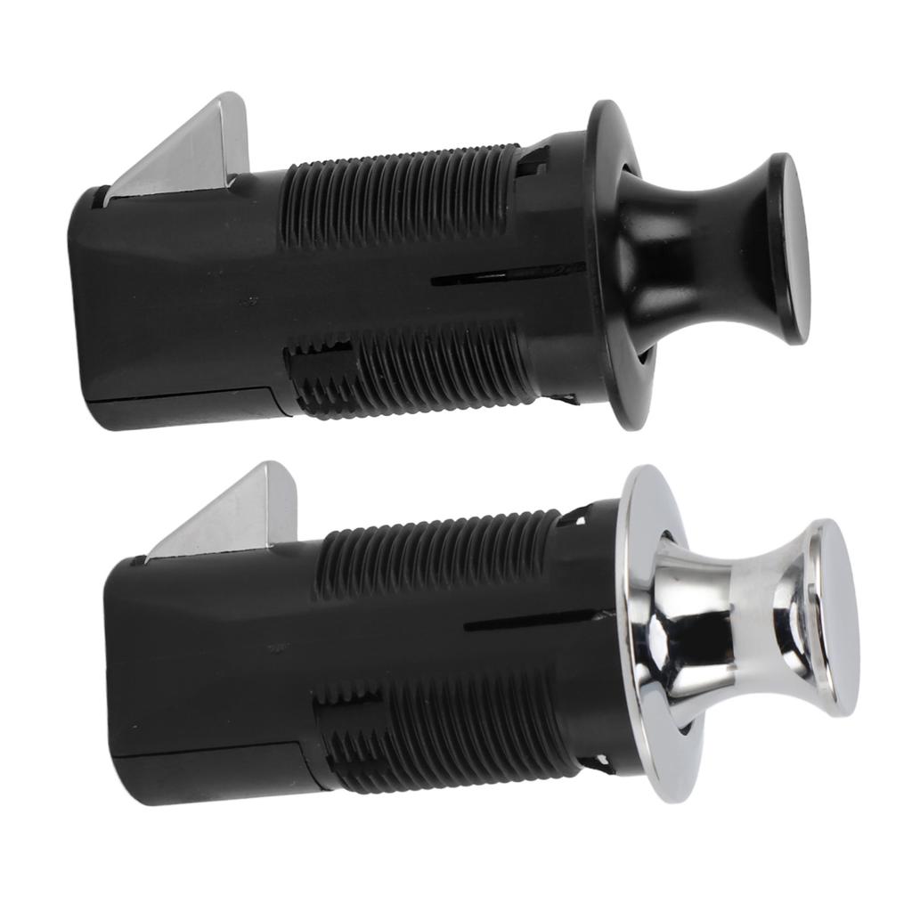Cabinet Lock Zinc Alloy ABS Secure Round Embedded Push To Open Lock for File Drawer Cupboard Mailbox