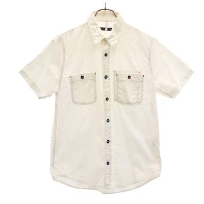 GAIJIN MADE Short Sleeve Made In Japan Cotton Shirt S Off White Men's Used