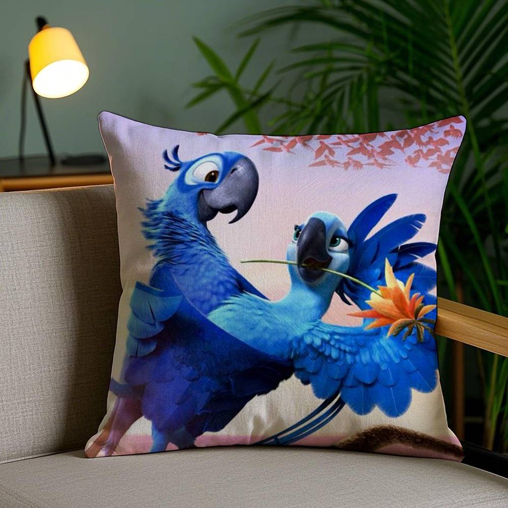 R-Rio A-Adventure Pillow Case Anti-dustmite Invisible zipper Sofa Bed