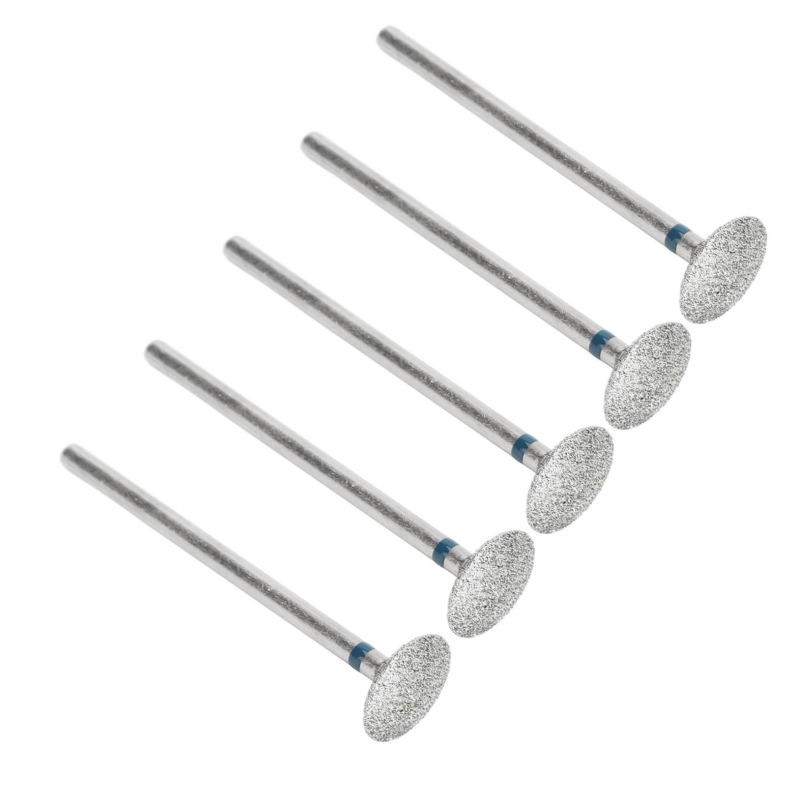 

5 шт. сверла для удаления кутикулы, универсальный прочный набор сверл для ногтей с шероховатой поверхностью для дома