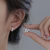 [Mobius Loop Minimalist Earrings Simple Versatile Hoop Ear Cuff]