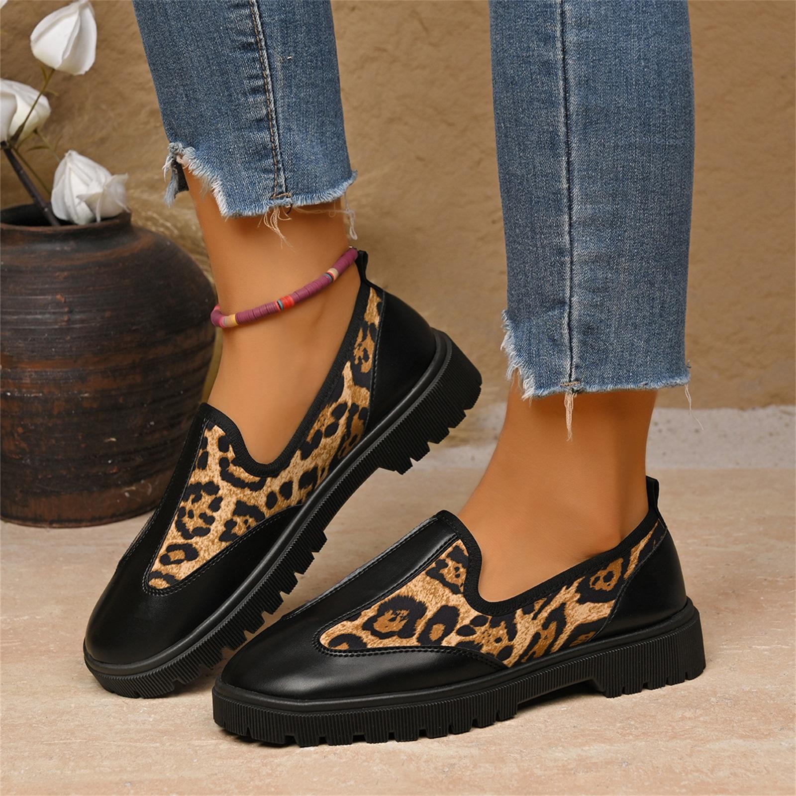 Women s Fashionable Plus-Size - Loafers Casual Mules 43