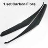For Honda Accord 8th 2008 2009 2010 2012 2013 Carbon Fiber Car Headlight Eyebrow Cover Trim Head Lamp Eyelid Exterior Accessorie