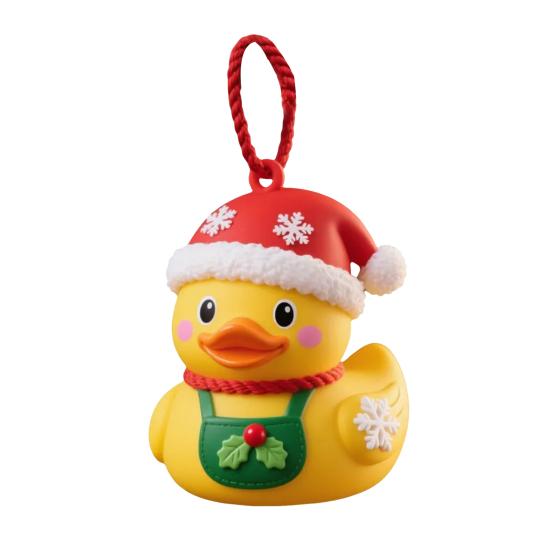Christmas Duck Ornaments Acrylic Cartoon Ducks Xmas Tree Hanging Decorations for Holiday Party Favors Home Decor