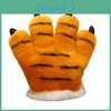 Plush Tiger Claw Hand Puppet With Soft Short Plush For Cosplay And Gift Ideas