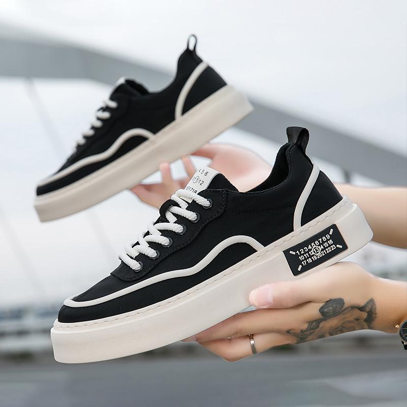 

Модная повседневная деловая обувь для мужчин Модная нарядная обувь Tenis De Hombre Мокасины Мокасины Tenis Дизайнерские кроссовки 44 чёрный