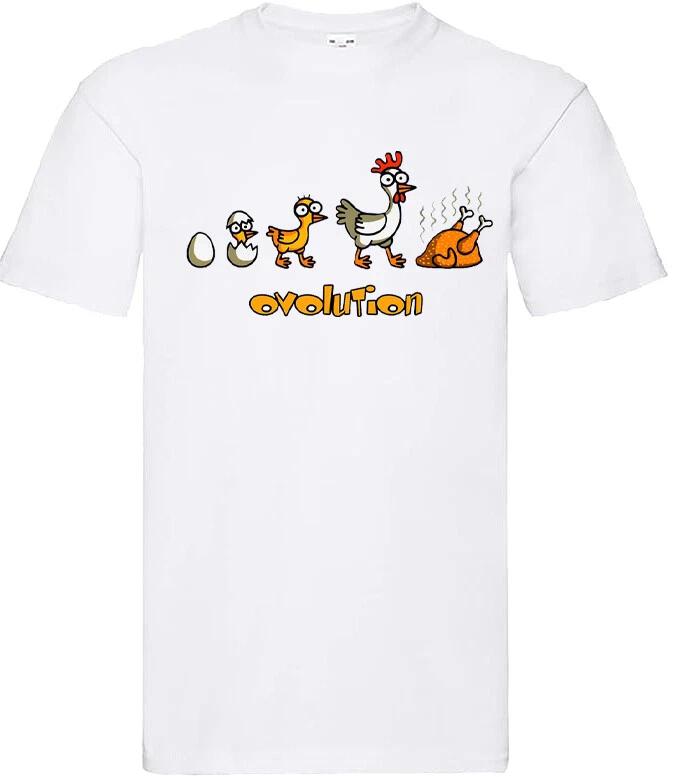 

ovulation of chicken mens farming funny meme viral birthday gift t shirt S