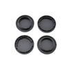 ATAK PENTAX Q Mount Compatible Q Rear Caps Body Caps Total of 4 with PENTAX Q Caps/Lens (2) & (2) (Compatible Mount)