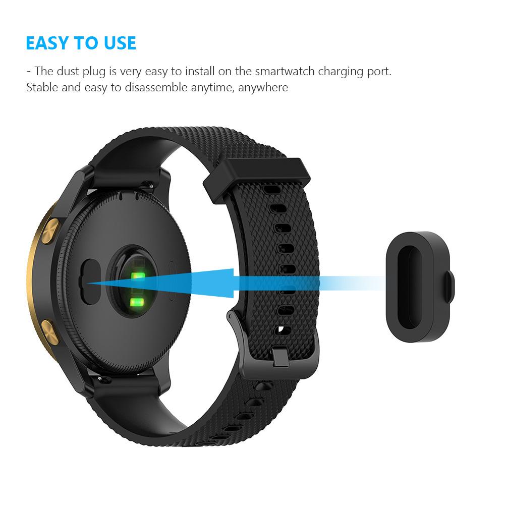 10/20 ks Krytka proti prachu pro nabíjecí port Prachová zátka Pro Garmin Fenix 7 6 5 Vivoactive 3 4 Forerunner 955 255 245 Instinct Venu