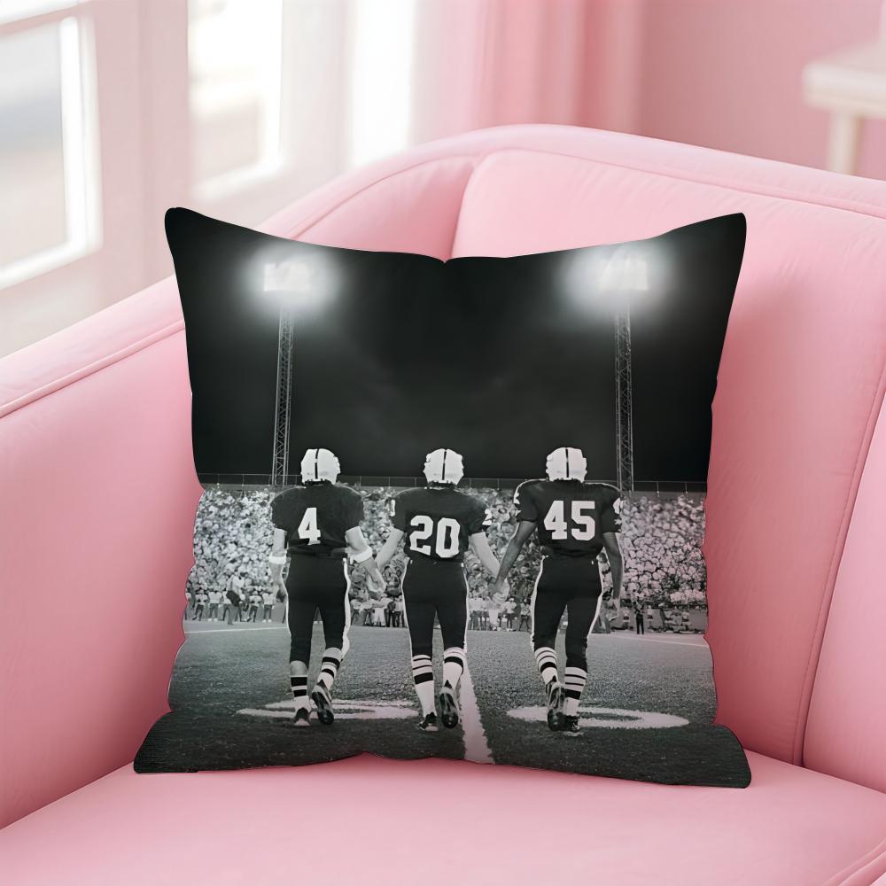 Friday NNight Lights Pillow TV Drama Cushion Cover Linen Pillowcase Cover Soft Decor for Sofa Home Room